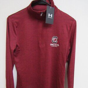 NWT Under Armour Heatgear 1/4 Zip Pullover Medium South Carolina Gamecocks